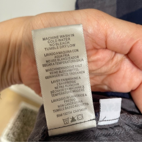 ANTHROPOLOGIE Cloth & Stone Plaid Swing Dress size XS - Picture 9 of 10